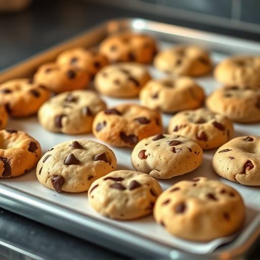 Una bandeja con una variedad de galletas y panecillos recién horneados.